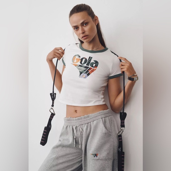 Anthropologie Gola x Anthropologie Ringer Graphic Tee - Picture 7 of 10